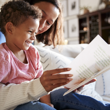 Reading A Story At Home Gettyimages 1126138083